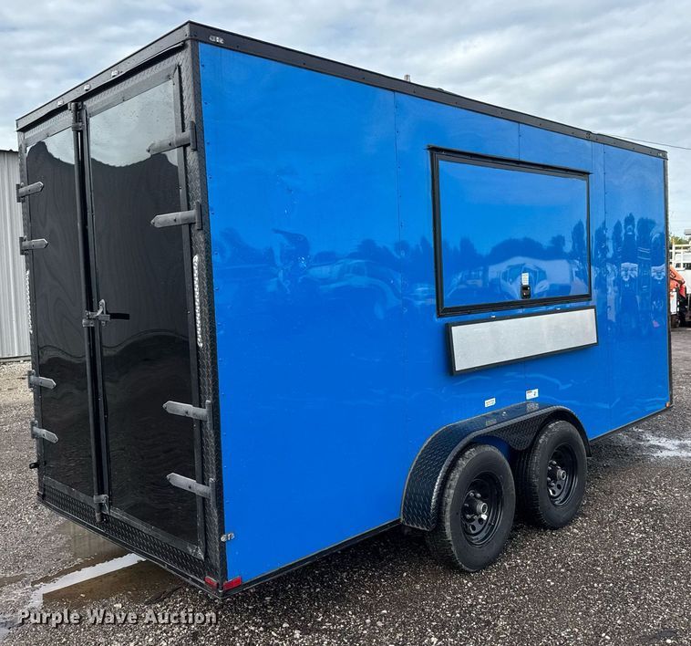 image for item EQ1472 2023 Quality Cargo 7x16TA3 food trailer 