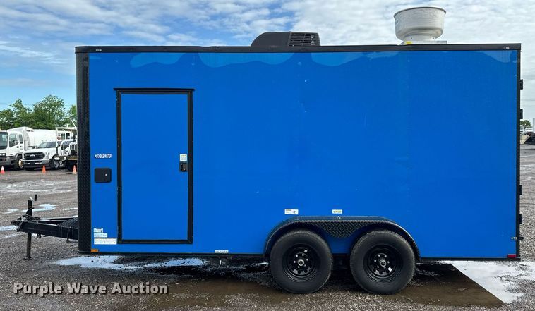 image for item EQ1472 2023 Quality Cargo 7x16TA3 food trailer 