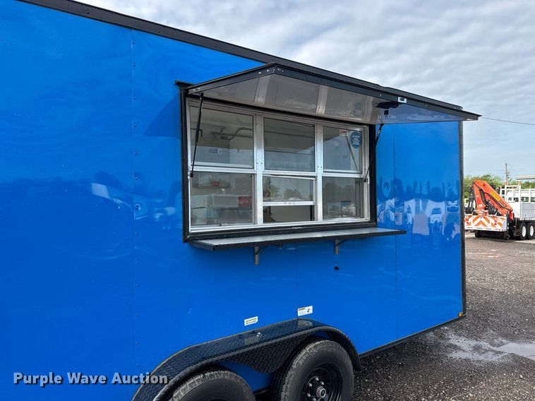 image for item EQ1472 2023 Quality Cargo 7x16TA3 food trailer 