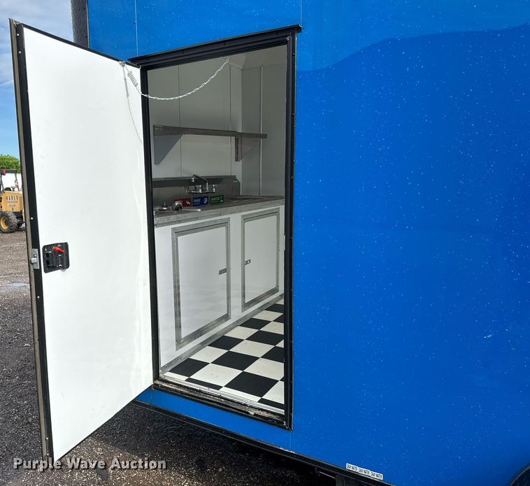 image for item EQ1472 2023 Quality Cargo 7x16TA3 food trailer 