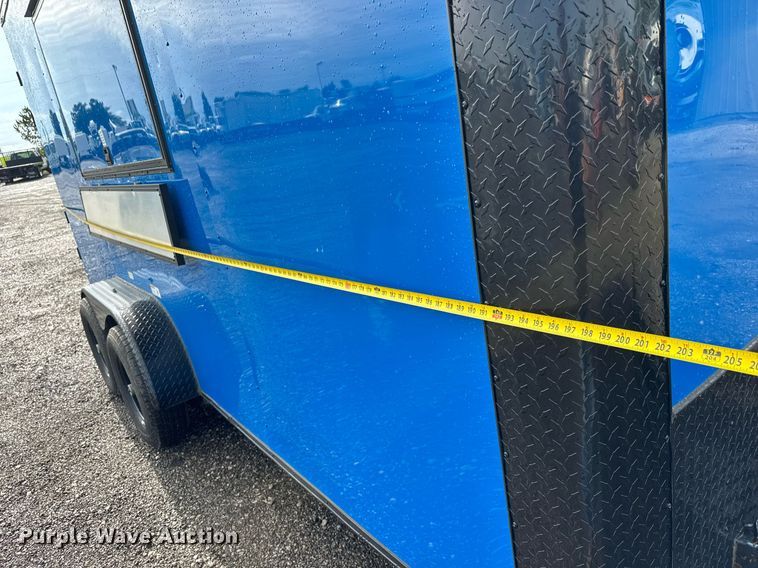 image for item EQ1472 2023 Quality Cargo 7x16TA3 food trailer 