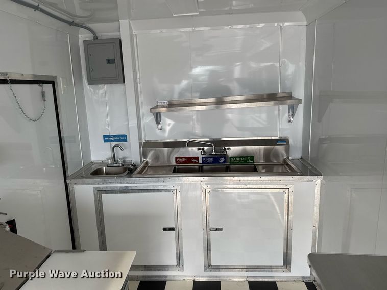 image for item EQ1472 2023 Quality Cargo 7x16TA3 food trailer 