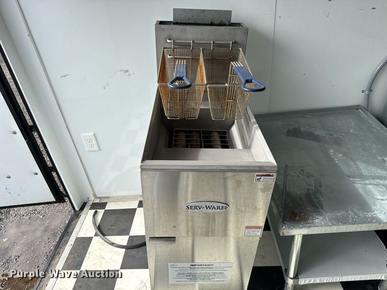 image for item EQ1472 2023 Quality Cargo 7x16TA3 food trailer 