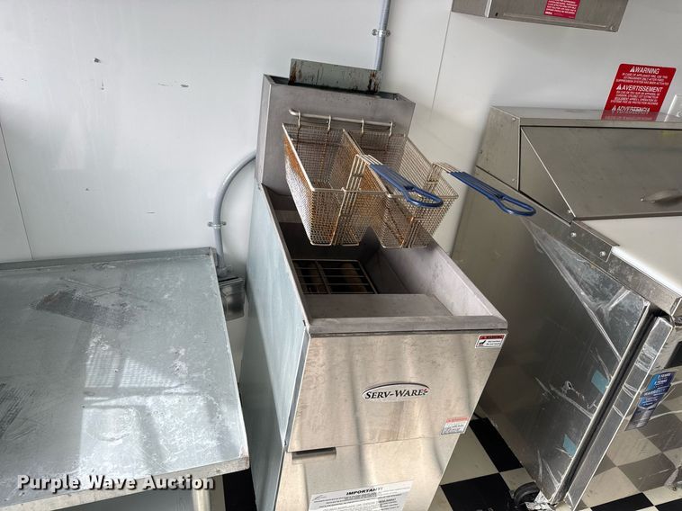 image for item EQ1472 2023 Quality Cargo 7x16TA3 food trailer 