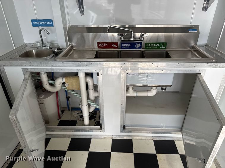 image for item EQ1472 2023 Quality Cargo 7x16TA3 food trailer 