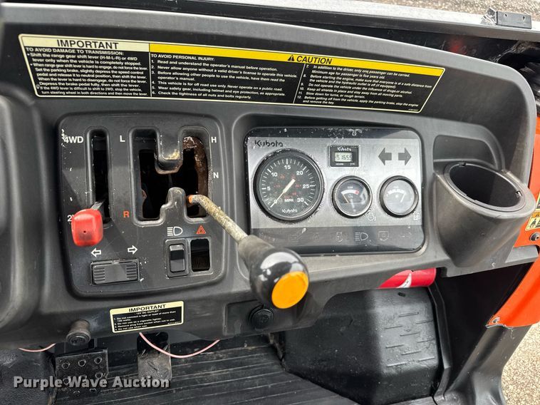 image for item EQ1476 2013 Kubota RTV900 utility vehicle