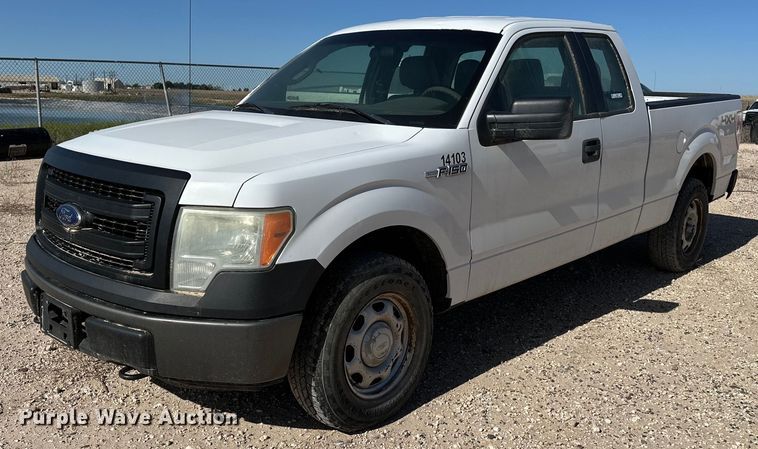 image for item EQ4673 2014 Ford F150 SuperCab pickup truck