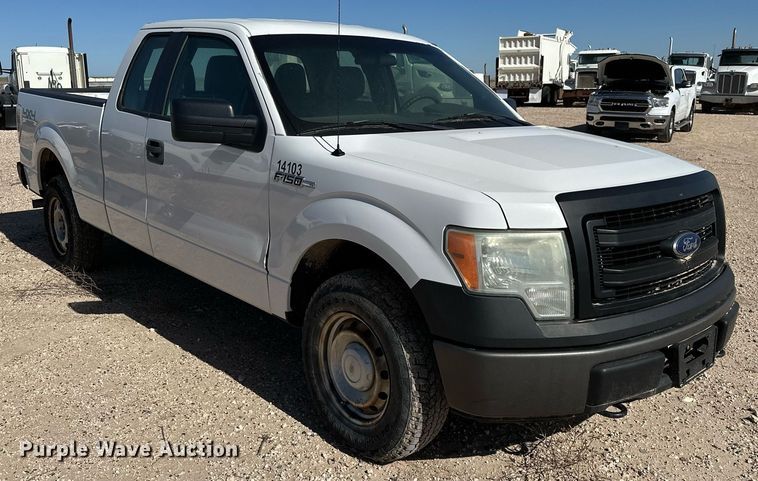 image for item EQ4673 2014 Ford F150 SuperCab pickup truck