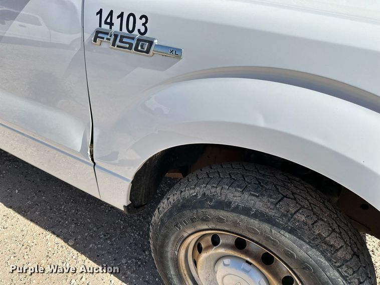 image for item EQ4673 2014 Ford F150 SuperCab pickup truck