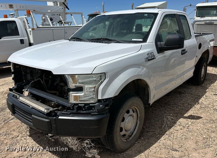 image for item EQ4683 2015 Ford F150 SuperCab pickup truck