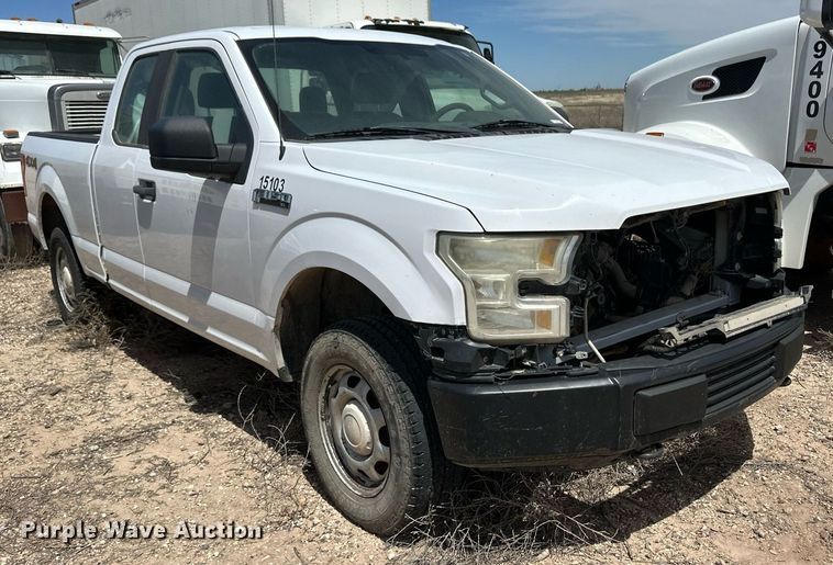 image for item EQ4683 2015 Ford F150 SuperCab pickup truck