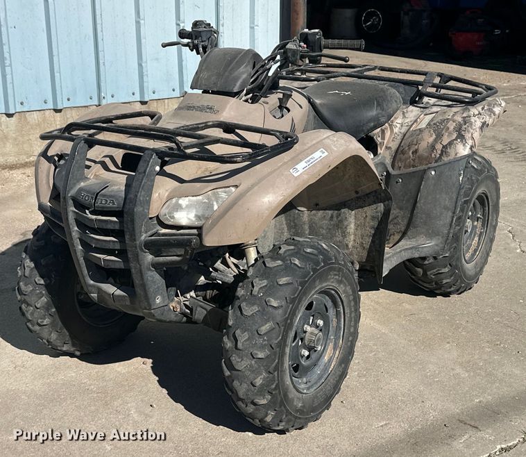 image for item EQ4763 2013 Honda Rancher AT ATV