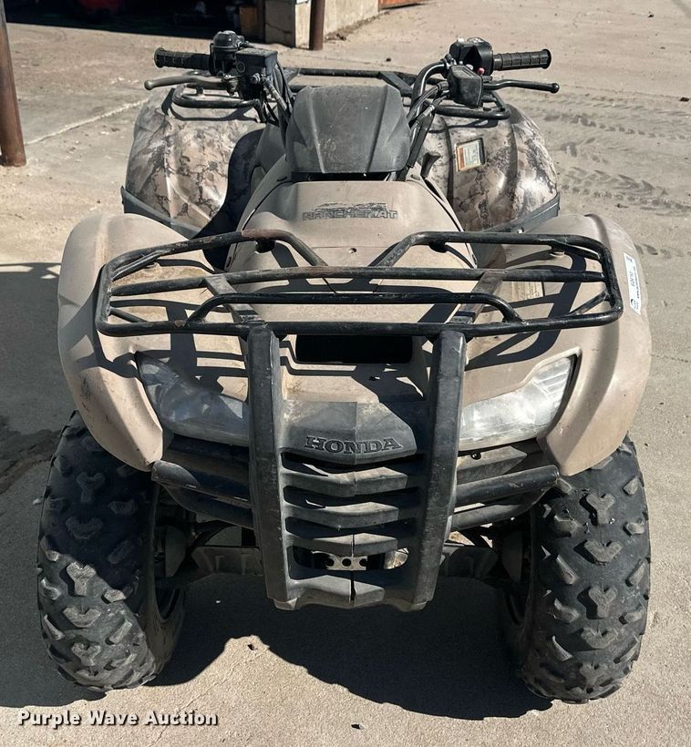 image for item EQ4763 2013 Honda Rancher AT ATV