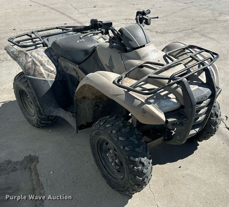 image for item EQ4763 2013 Honda Rancher AT ATV