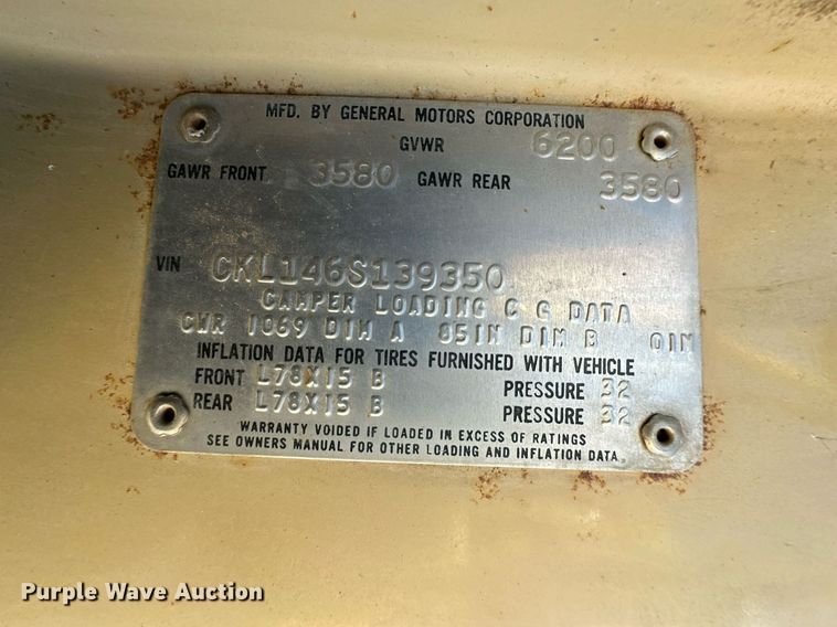 image for item ER8930 1976 Chevrolet K10 pickup truck