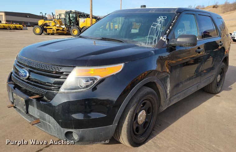 image for item NB9899 2014 Ford Explorer Police Interceptor SUV