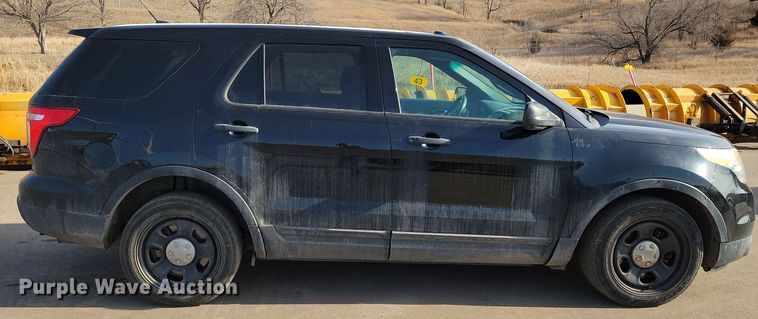 image for item NB9899 2014 Ford Explorer Police Interceptor SUV