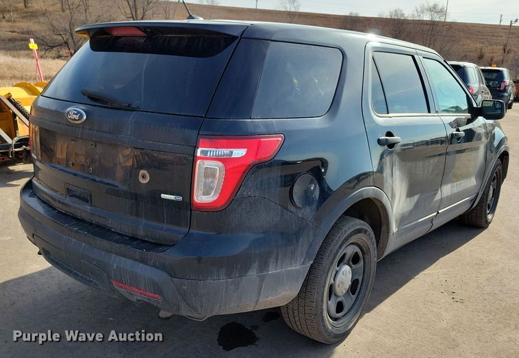image for item NB9899 2014 Ford Explorer Police Interceptor SUV