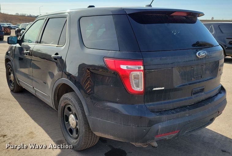 image for item NB9899 2014 Ford Explorer Police Interceptor SUV