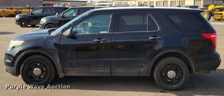 image for item NB9899 2014 Ford Explorer Police Interceptor SUV