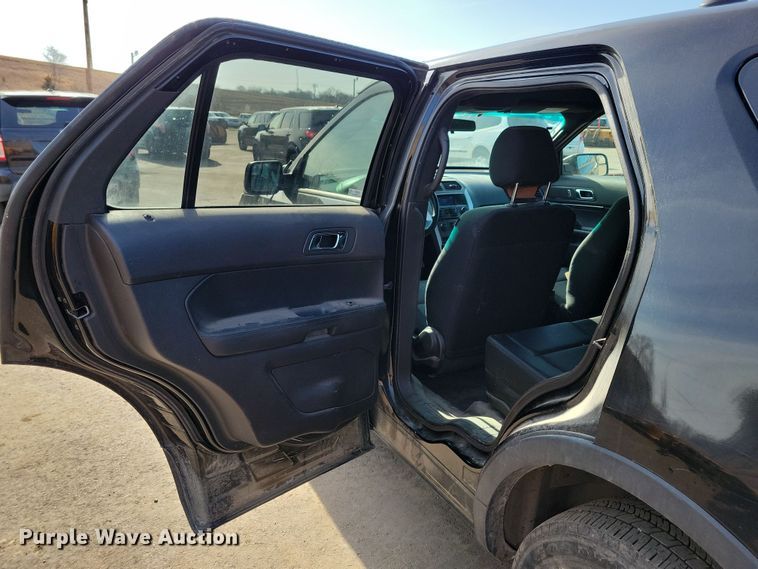 image for item NB9899 2014 Ford Explorer Police Interceptor SUV