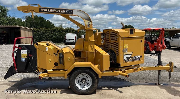 image for item ND9765 2017 Wallenstein CR100HW wood chipper