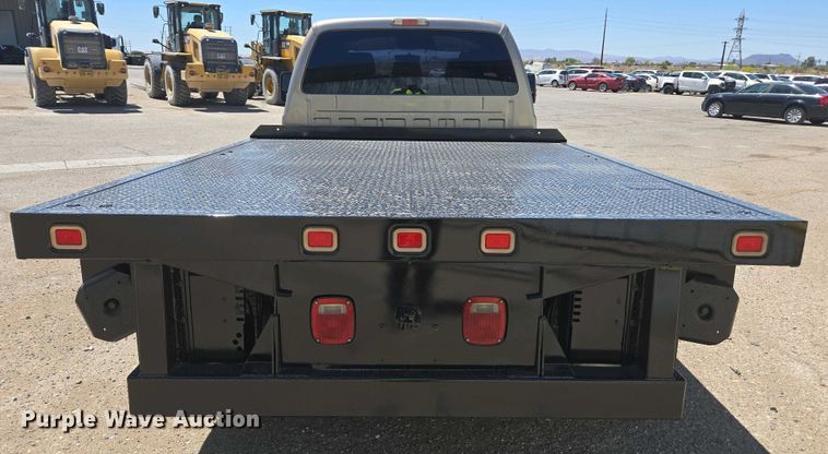 image for item YA0500 2012 Ford F450 Super Duty Crew Cab flatbed truck
