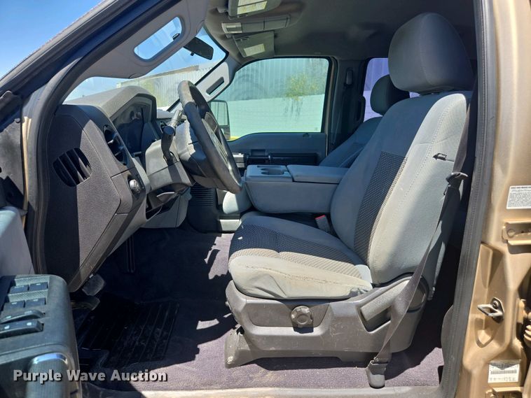 image for item YA0500 2012 Ford F450 Super Duty Crew Cab flatbed truck