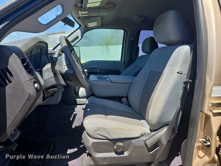 image for item YA0500 2012 Ford F450 Super Duty Crew Cab flatbed truck