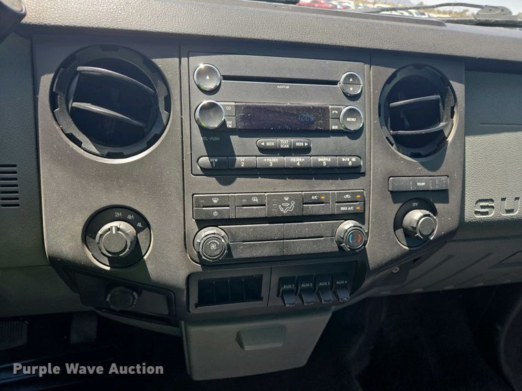 image for item YA0500 2012 Ford F450 Super Duty Crew Cab flatbed truck