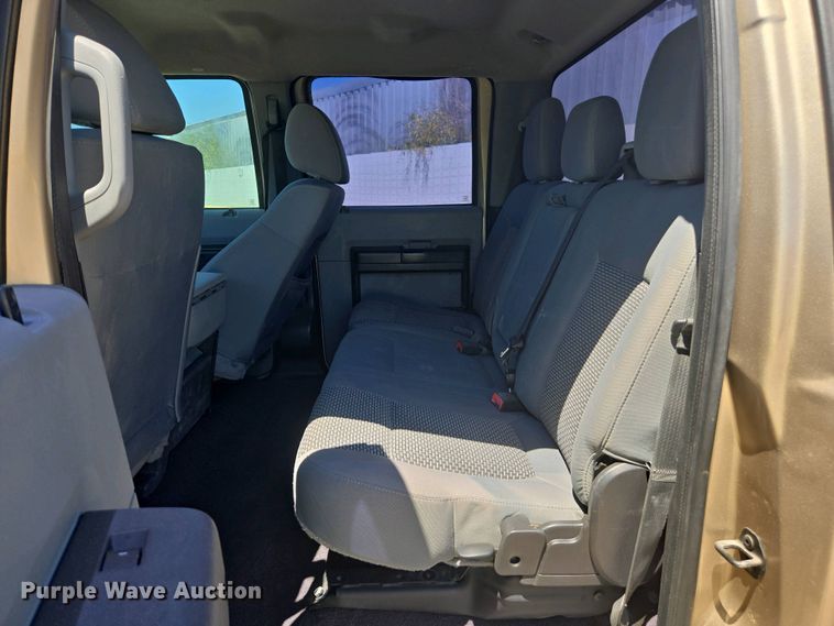 image for item YA0500 2012 Ford F450 Super Duty Crew Cab flatbed truck