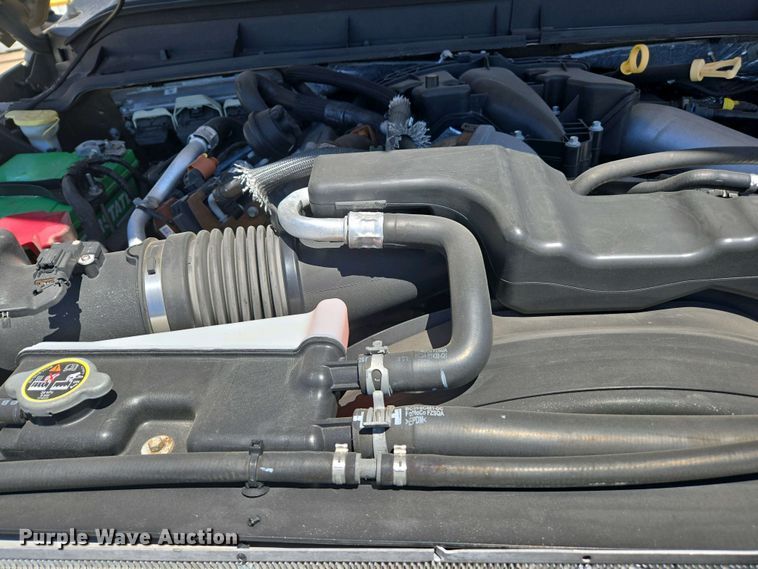 image for item YA0500 2012 Ford F450 Super Duty Crew Cab flatbed truck