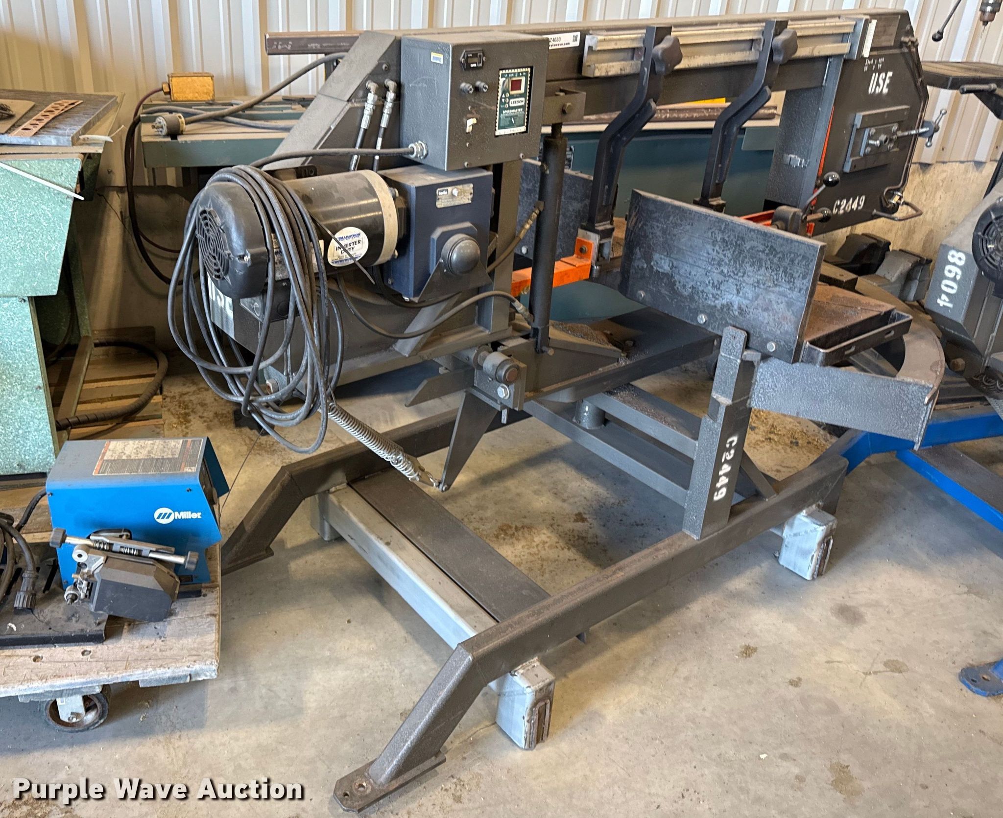 Worth Manufacturing 6510 metal band saw in Lawrence , KS