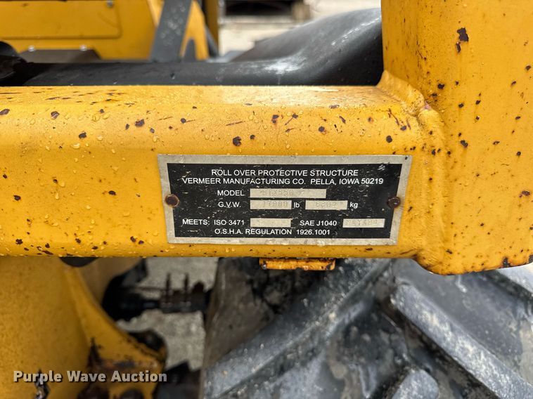 image for item DH9941 2010 Vermeer RTX550 trencher