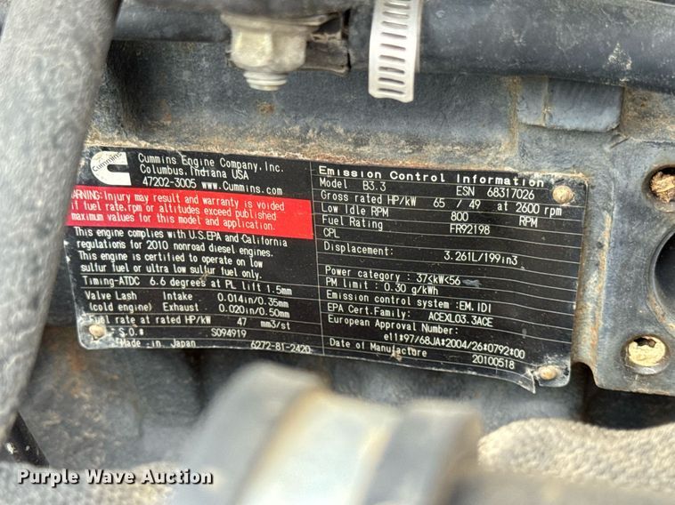 image for item DH9941 2010 Vermeer RTX550 trencher