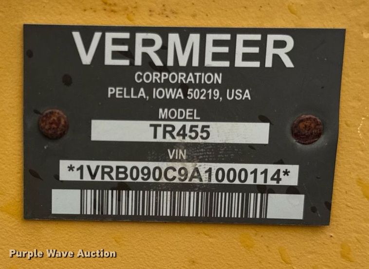 image for item DH9941 2010 Vermeer RTX550 trencher