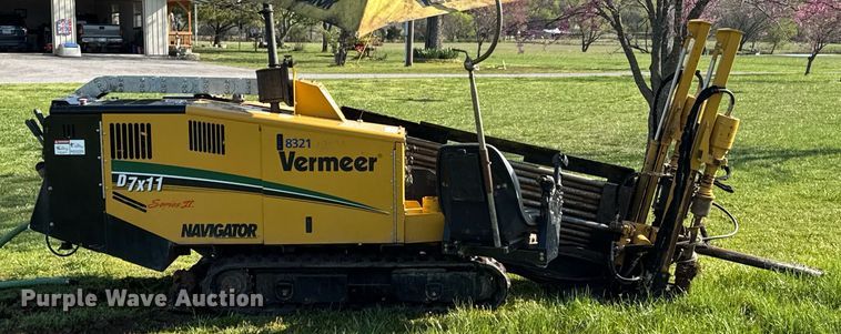 image for item DO0804 2008 Vermeer D7X11 Series II directional boring unit