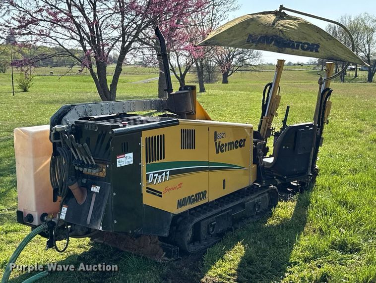 image for item DO0804 2008 Vermeer D7X11 Series II directional boring unit