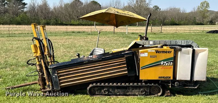 image for item DO0804 2008 Vermeer D7X11 Series II directional boring unit