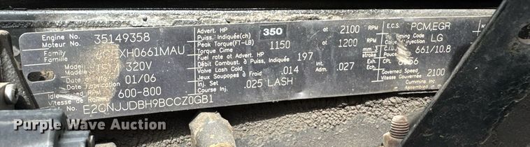 image for item DO0966 2006 Kenworth W900 ready mix truck