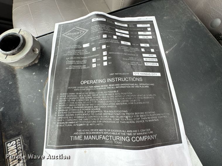 image for item DO0969 2016 Freightliner Business Class M2 bucket truck