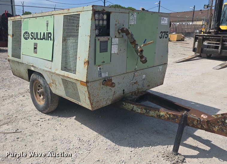 image for item DO7942 Sullair 375 DPQJD air compressor