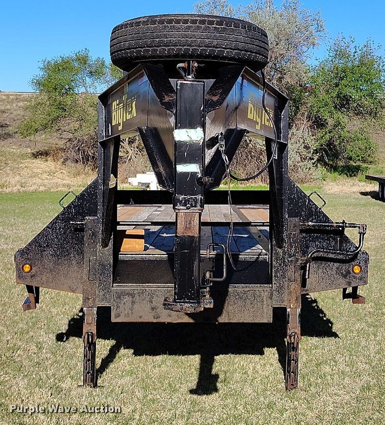 image for item DP4919 2012 Big Tex 22GN-35BK+5CP equipment trailer