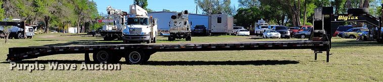 image for item DP4919 2012 Big Tex 22GN-35BK+5CP equipment trailer
