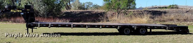 image for item DP4919 2012 Big Tex 22GN-35BK+5CP equipment trailer