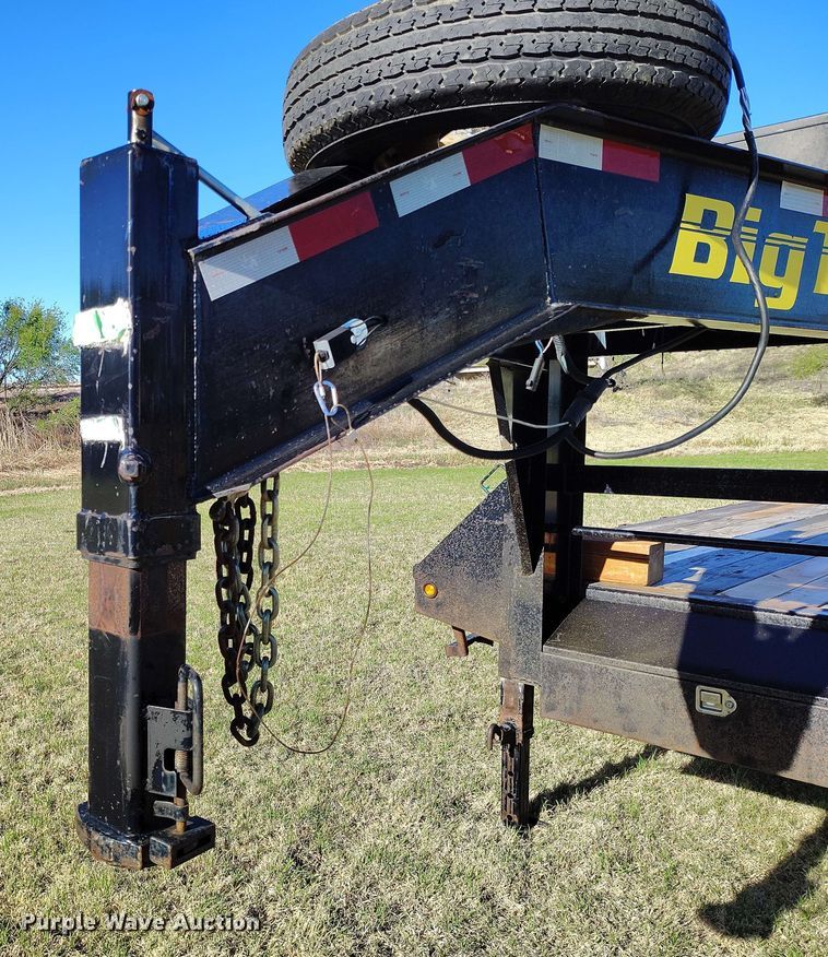 image for item DP4919 2012 Big Tex 22GN-35BK+5CP equipment trailer