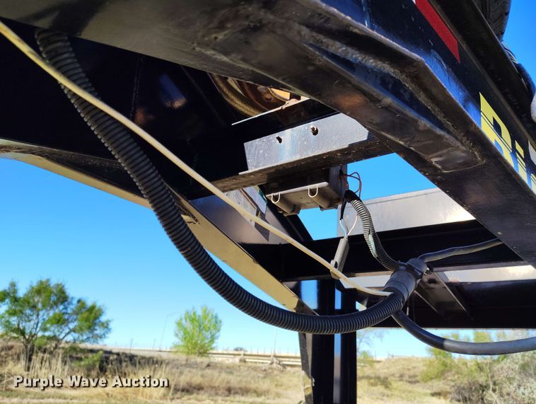 image for item DP4919 2012 Big Tex 22GN-35BK+5CP equipment trailer