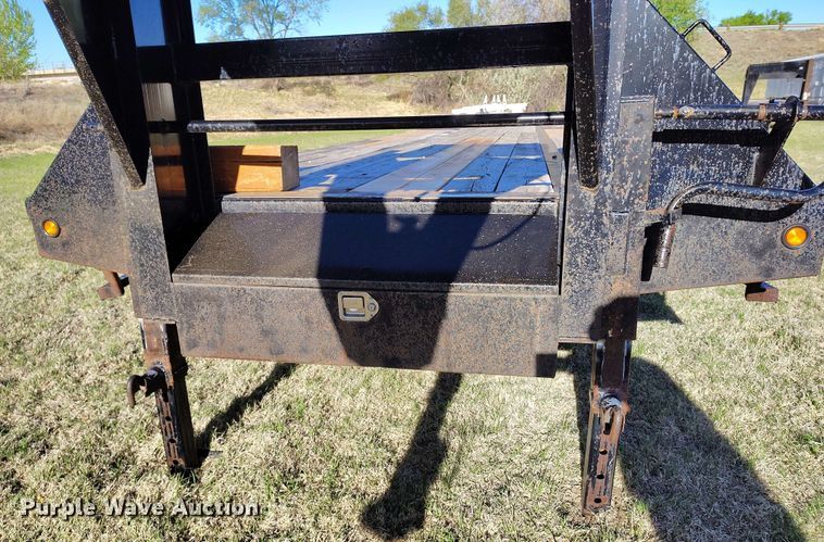 image for item DP4919 2012 Big Tex 22GN-35BK+5CP equipment trailer