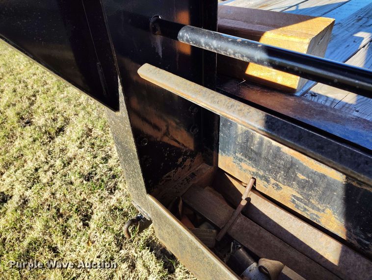 image for item DP4919 2012 Big Tex 22GN-35BK+5CP equipment trailer