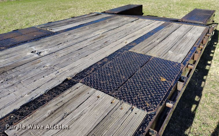 image for item DP4919 2012 Big Tex 22GN-35BK+5CP equipment trailer